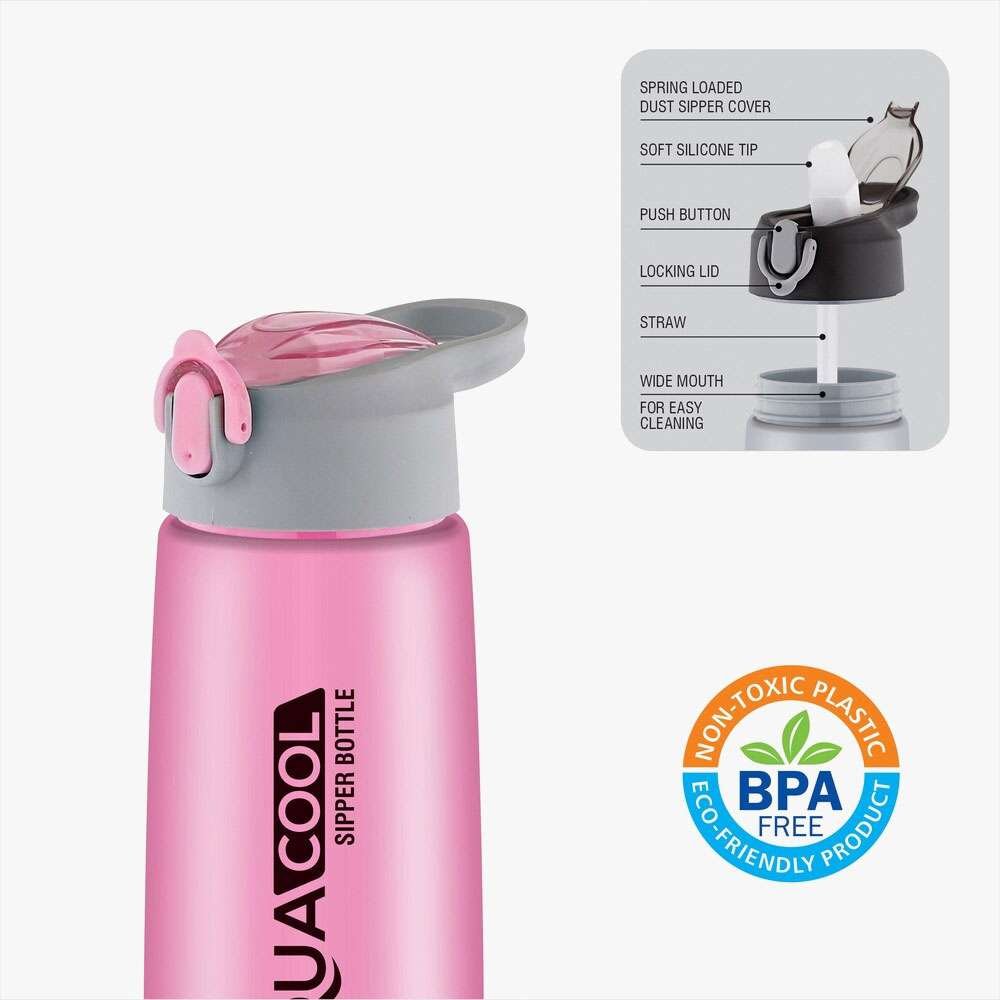 Plastic Aqua Cool Water Bottle